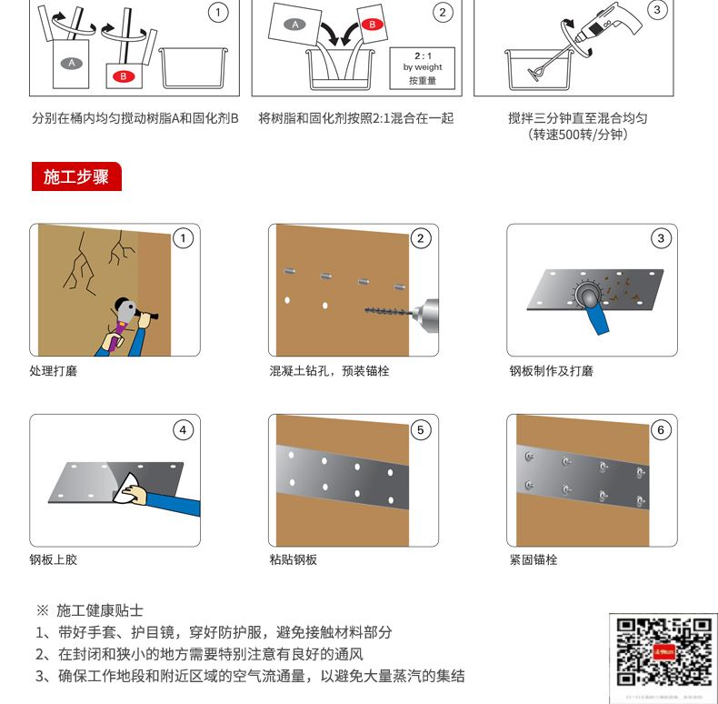 包钢宜君粘钢加固施工过程